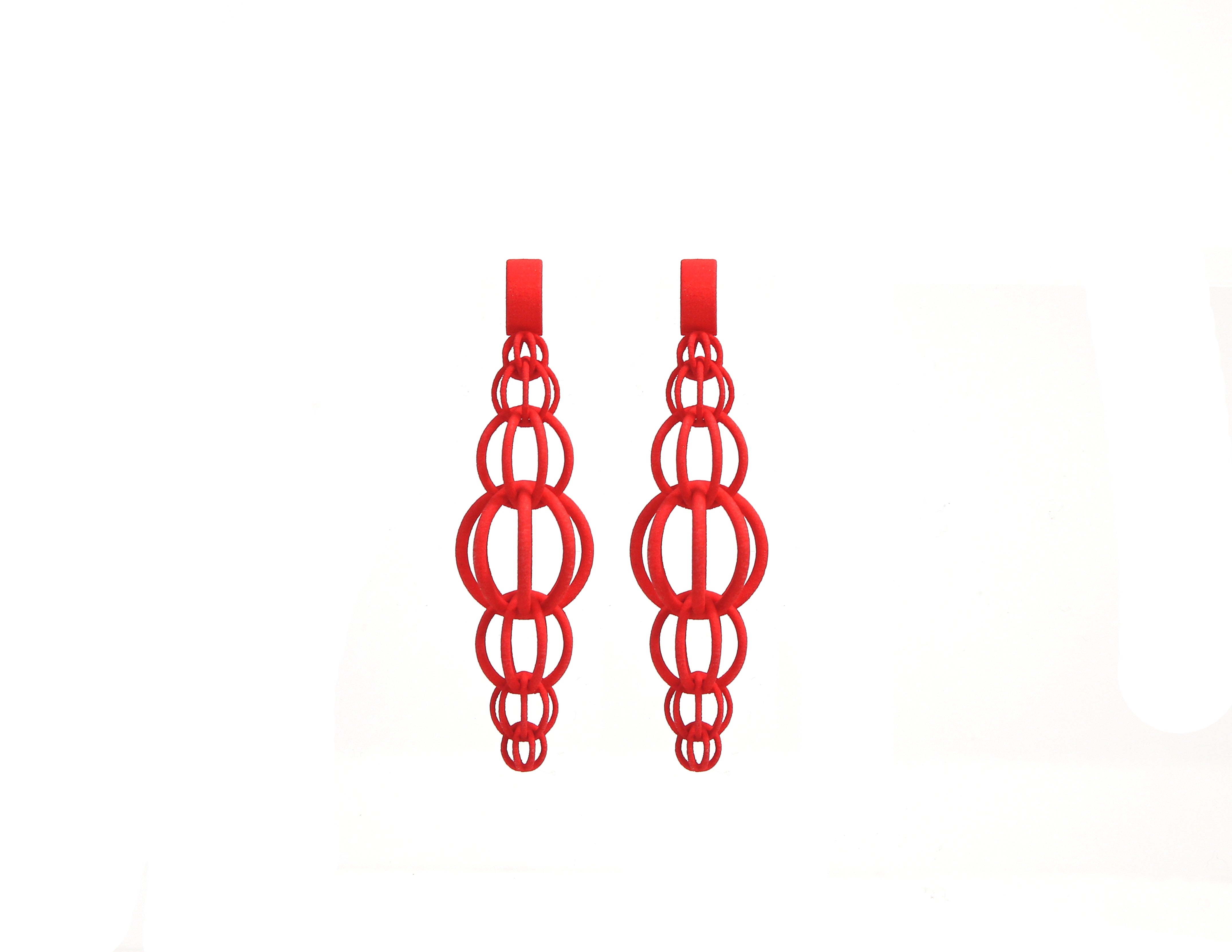 Interlocking Earrings and Ring_red
